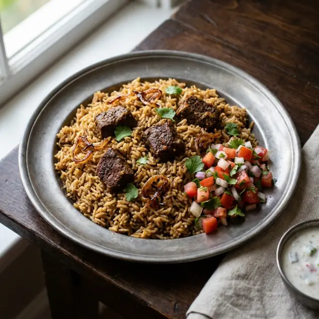 Beef Pilau