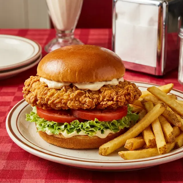 Crispy Chicken Burger