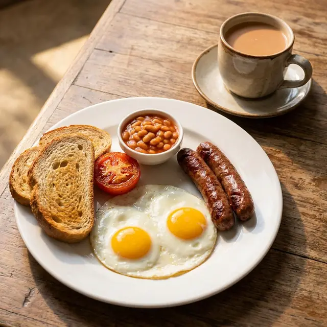 Kenyan Breakfast Platter